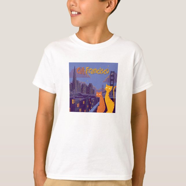 T-shirt Cat Francisco (Devant)