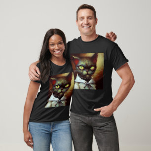 T-shirt Cat Frankenstein