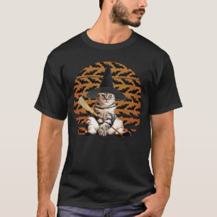 T-shirt Cat Halloween