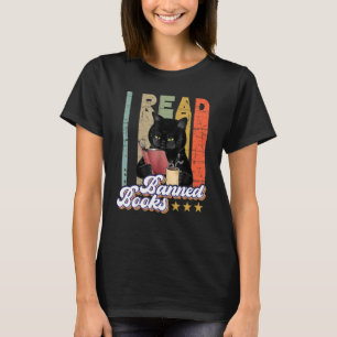 T-shirt Cat I Lire Livres Interdits Bookworts Lecture Livr