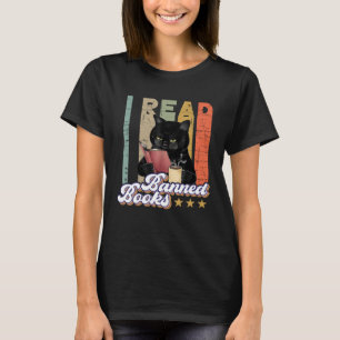 T-shirt Cat I Lire Livres Interdits Bookworts Lecture Livr
