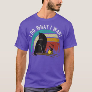 T-shirt Cat lovers venin pour women I do what I want