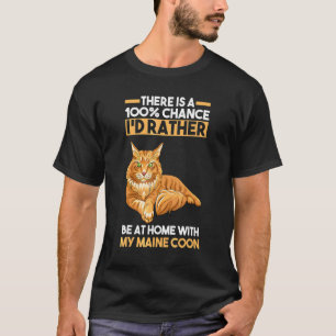 T-shirt Cat Maine Coon