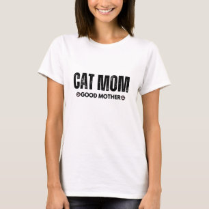 T-shirt Cat Maman Bonne Mère