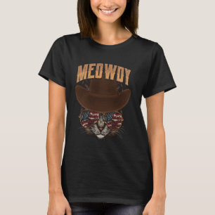 T-shirt Cat Meme Texas Meowdy Western Cowboy Country Music