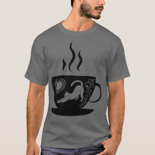 T-shirt Cat Mère Coffee Lover 200
