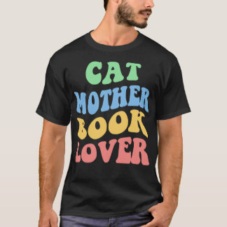 T-shirt Cat mère livre Lover IV