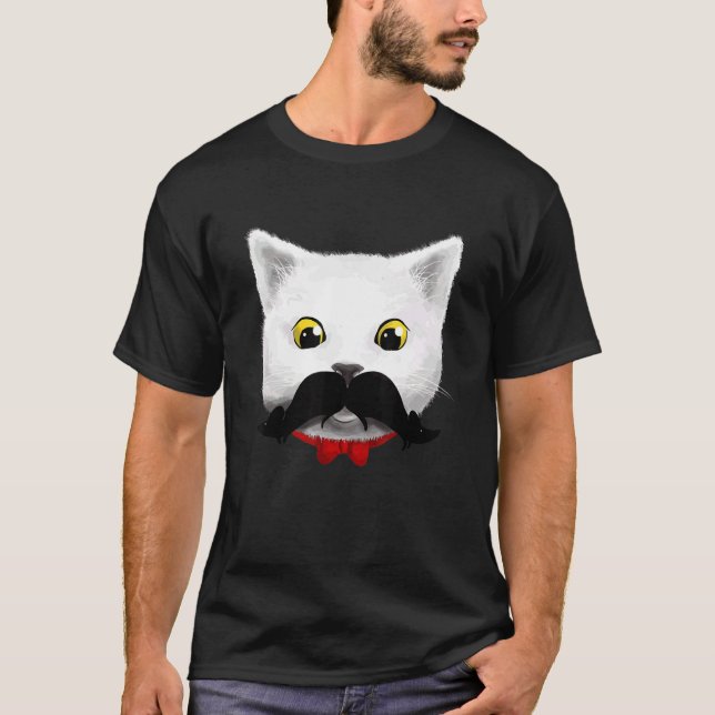 T-shirt Cat Mouse Cute Cat Parody (Devant)