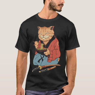 T-shirt Cat Ramen