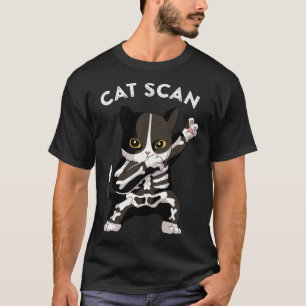 T-shirt Cat Scan Ct Scan Funny Cat X-ray Pun mème Rad Tech