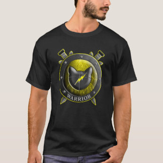T-shirt Cat Shield épées Thunder drôle pour les enfants