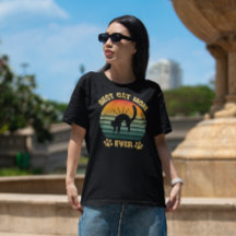 Cat-Shirt Women Best Cat Mom Ever Funny Mom