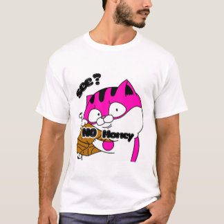 T-shirt Cat Showing Purse Saying “See No Money” Funny Cute