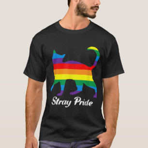 T-shirt Cat Stray Pride LGBT