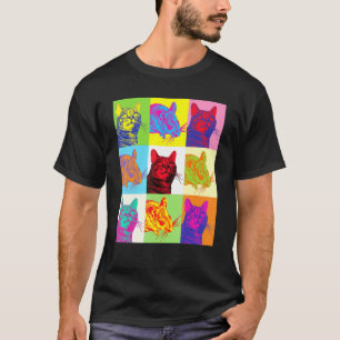 T-shirt Cat T, Cat Et Souris Pop Ar, Amoureux des chats