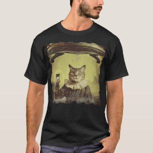 T-shirt Cat Ufo Selfie Invasion