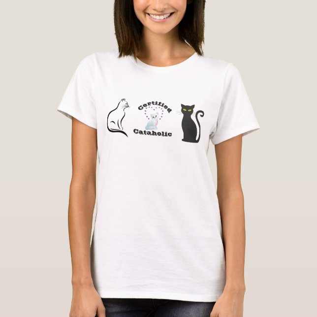 T-shirt Cataholic certifié (Devant)