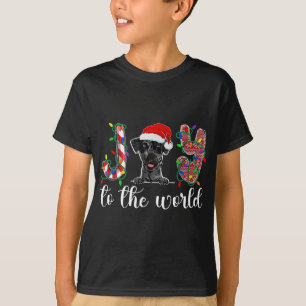 T-shirt Catahoula Noël Catahoula Leopard Chien Noël Par