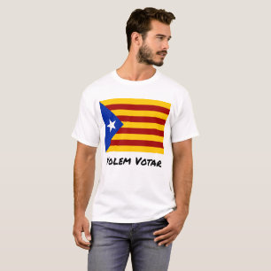T-shirt catalan de référendum