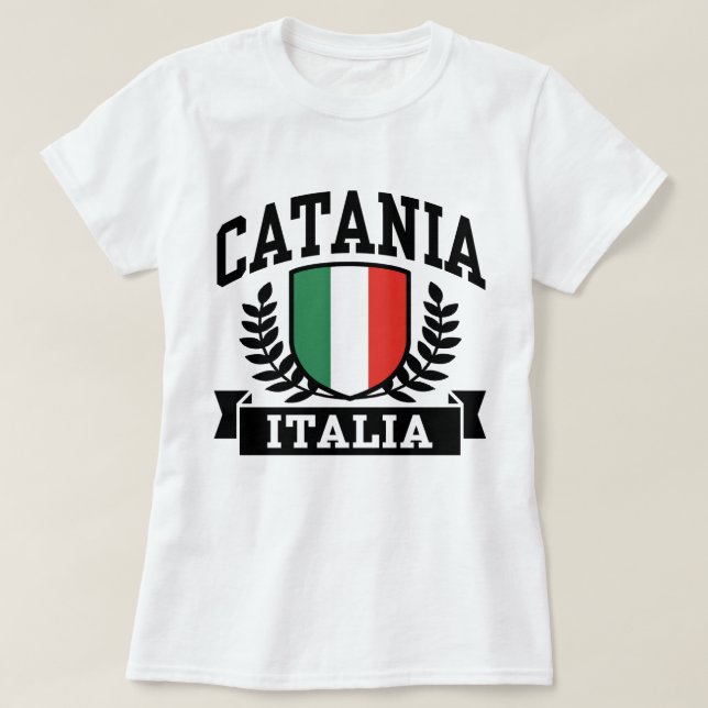 T-shirt Catania Italia (Design devant)
