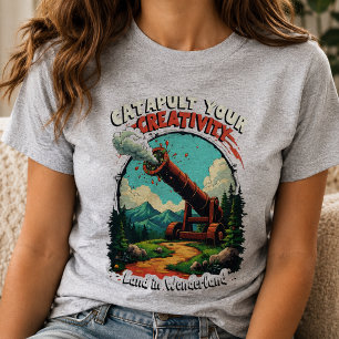T-shirt Catapultez votre Créativité Inspirante et Original