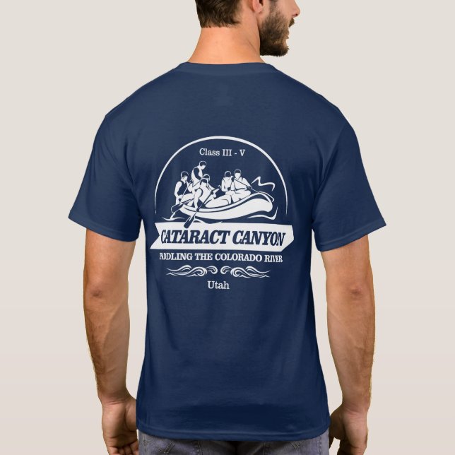 T-shirt Cataract Canyon (rafting2) (Dos)