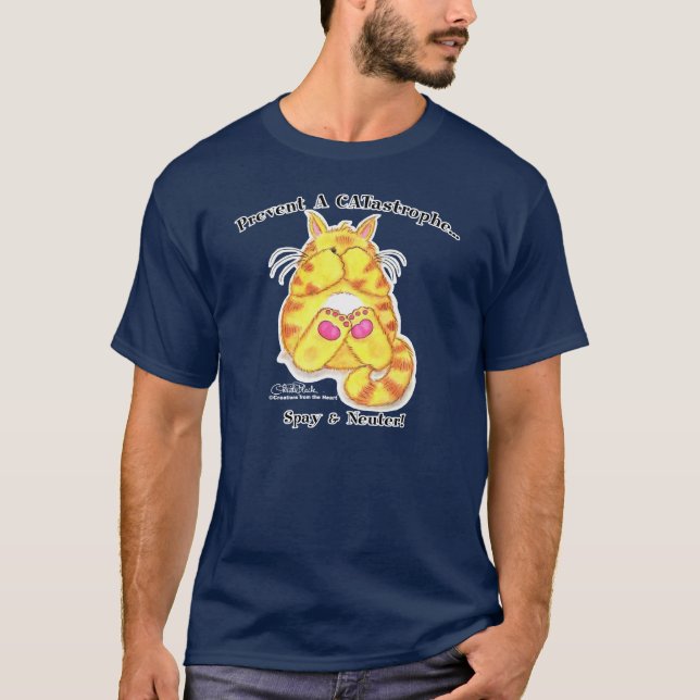 T-shirt CATastrophe (Devant)