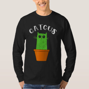 T-shirt Catcus Cat Et Cactus