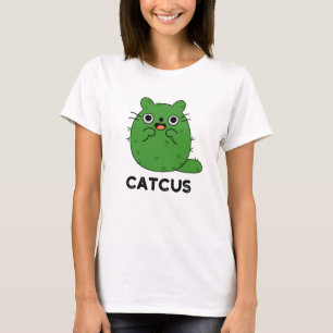 T-shirt Catcus Funny Chat Cactus Pun