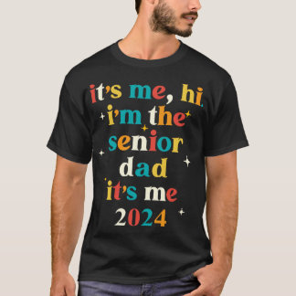 T-shirt Catégorie de Cadeaux seniors 2024 Drôle père senio