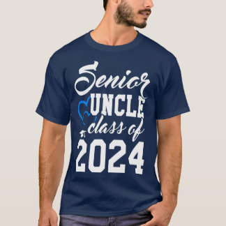 T-shirt Catégorie de cadeaux seniors 2024 Funny Senior Unc