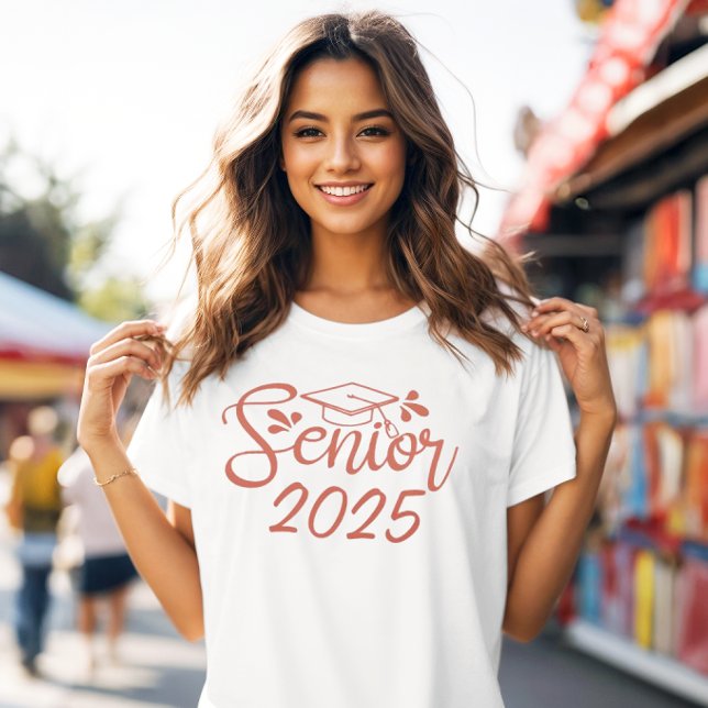 T-shirt Catégorie de diplôme supérieur (Senior 2025 Shirt)