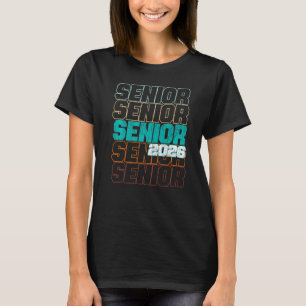 T-shirt Catégorie de fin d'études supérieure 2026 de 2026