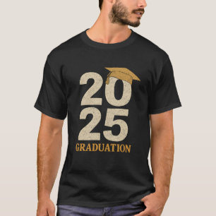 T-shirt Catégorie de l'école Vintage de graduation 2025