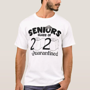 T-shirt Catégorie Supérieure De 2020 Diplôme En Quarantain