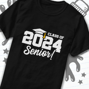 T-shirt Catégorie supérieure de 2024 Diplôme supérieur de
