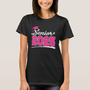 T-shirt Catégorie supérieure de 2025 25 Aînés Diplômés Fil