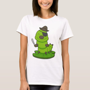 T-shirt Caterpillar as Pirate