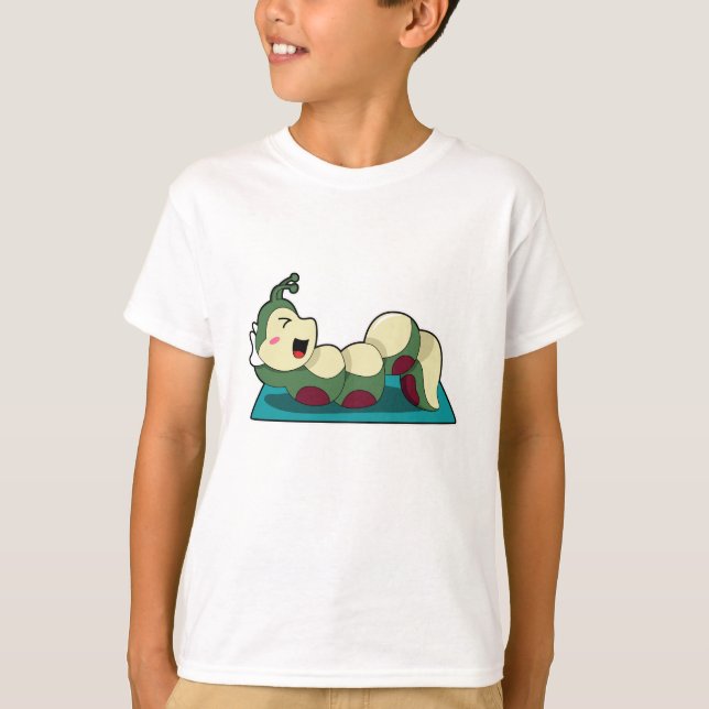 T-shirt Caterpillar at Fitness Workout (Devant)