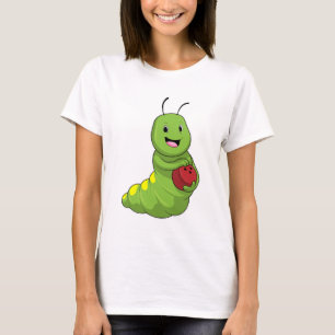 T-shirt Caterpillar au Bowling avec Bowling ball