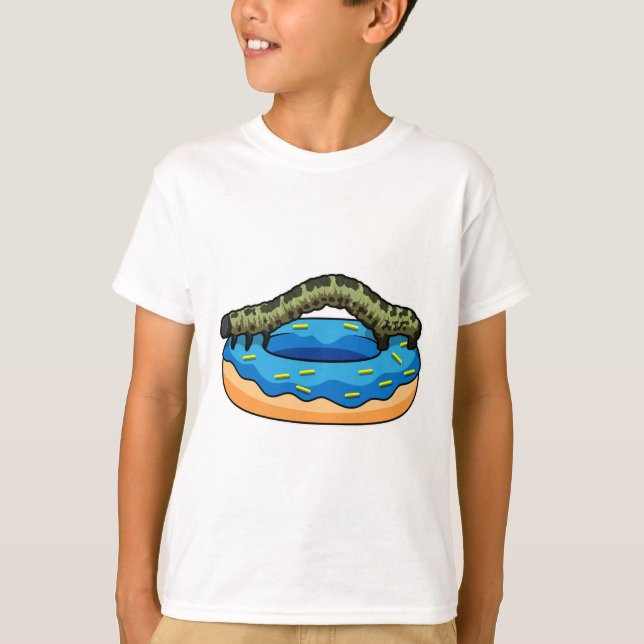T-shirt Caterpillar avec Donut (Devant)