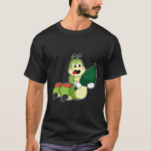 T-shirt Caterpillar avec feuille