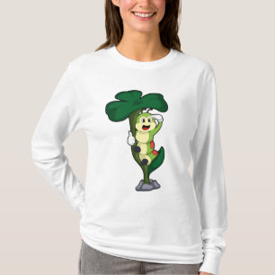 T-shirt Caterpillar avec feuille