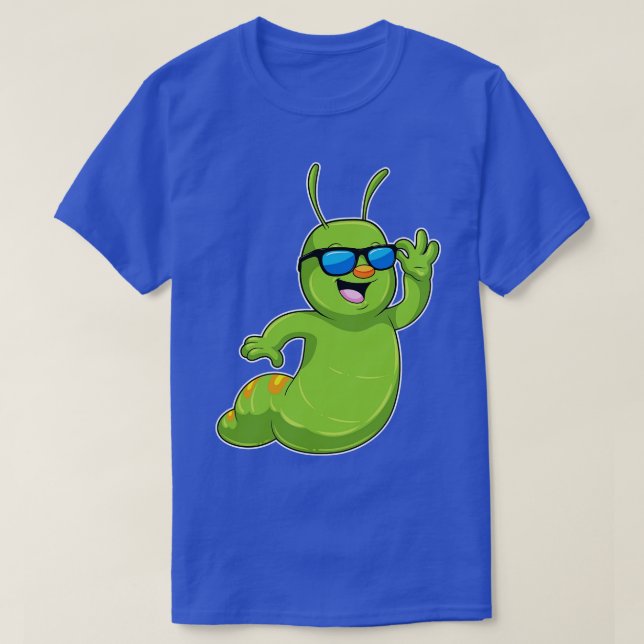 T-shirt Caterpillar avec lunettes de soleil (Design devant)
