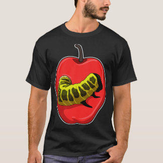 T-shirt Caterpillar avec pomme
