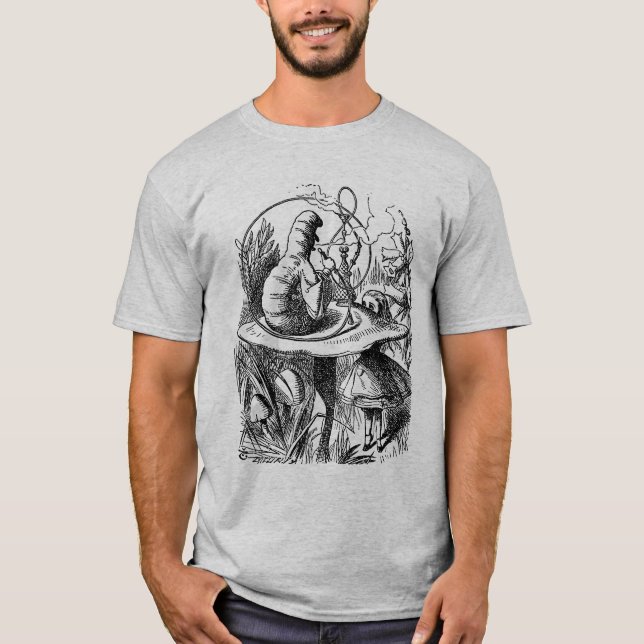 T-shirt Caterpillar d'Alice In Wonderland (Devant)
