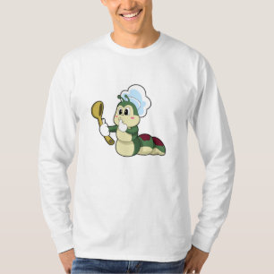 T-shirt Caterpillar en chef avec cuillère en bois