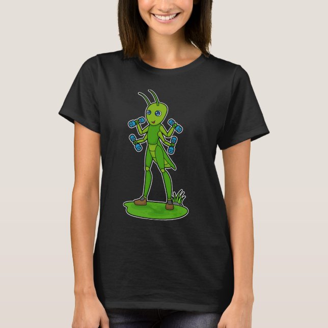 T-shirt Caterpillar Fitness Dumbbell (Devant)