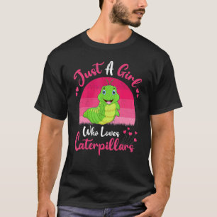 T-shirt Caterpillar Vintage  Juste Une Fille Qui Aime Cate