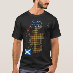 T-shirt Cates Scottish Clan Tartan Scotland